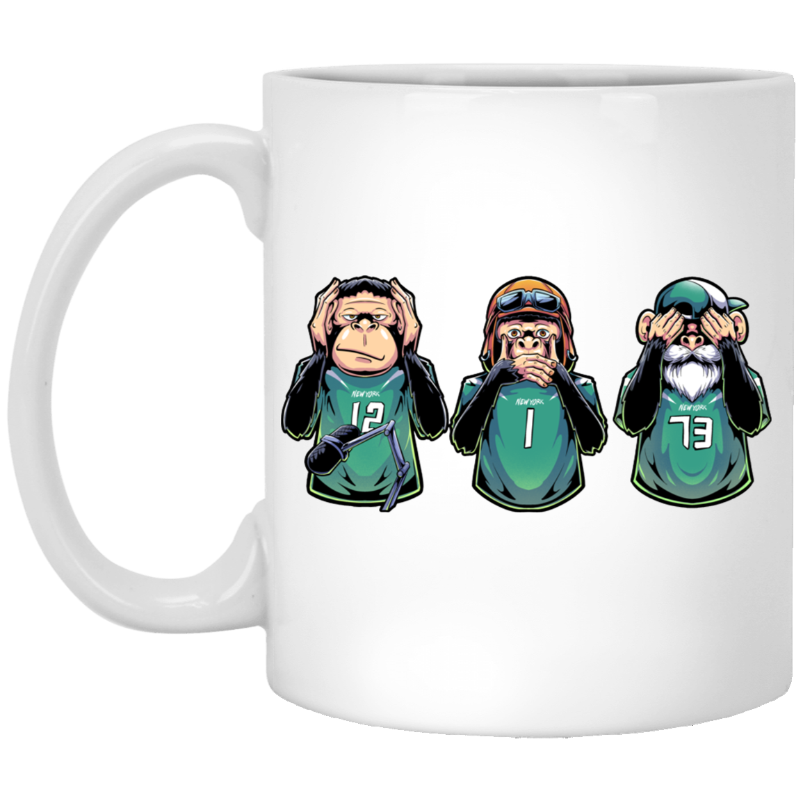 Talkin Jets Apes 11 oz. Mug